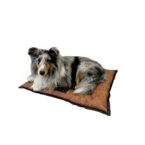 Cama almofada colchonete pet impermeavel tamanho P 67 x 49 x 7 cm Vermelha