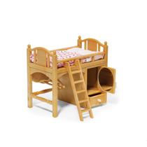 Cama Alta Toy Calico Critters com Acessórios - Para Crianças a partir de 3 Anos