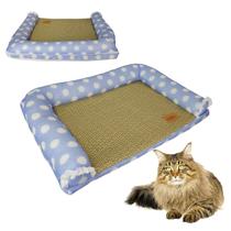 Cama Arranhador Gato Pet Felino Almofada Confortavel Esteira Resistente Animal de Estimaçao Macio Lavavel Aconchegante Cama Arranhador Gato Pet Felino Almofada Confortavel Esteira Resistente Animal de Estimaçao Macio Lavavel Aconchegante