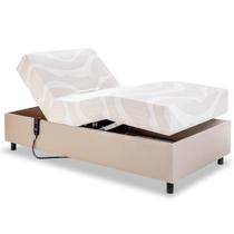 Cama Articulada Motorizada Centauro 90x200cm com Colchão de Mola Pilati Cama Articulada Motorizada Centauro 90x200cm com Colchão de Mola Pilati