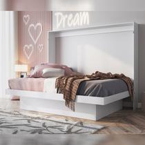 Cama Articulável Horizontal Casal com Estação De Trabalho 140 Latino