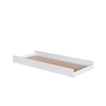 Cama Auxiliar com Rodízios Completa Móveis - Branco Cama Auxiliar com Rodízios Completa Móveis - Branco