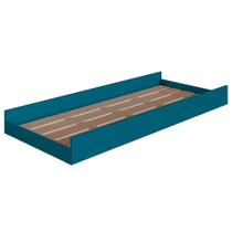 Cama Auxiliar Infantil Para Colchão 78x188cm Infix C06 Azul - Mpozenato