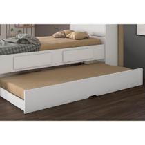 Cama Auxiliar Infantil Premium II Branco - Conquista