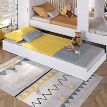 Cama Auxiliar para Colchão 78x188cm Cocadinha Multimóveis BB354 Cama Auxiliar para Colchão 78x188cm Cocadinha Multimóveis BB354
