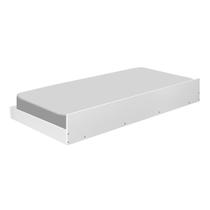 Cama Auxiliar Solteiro Barcelona Branca - Tebarrot Cama Auxiliar Solteiro Barcelona Branca - Tebarrot