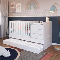 Cama Auxiliar Solteiro com Colchão e Rodízios Cama Auxiliar Solteiro com Colchão e Rodízios