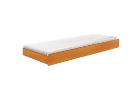 Cama auxiliar tamanho solteiro ideal para ambientes com pouco espaço