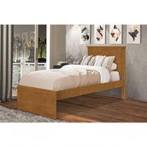 Cama Barcelona Solteiro Nature C/ Colchão - Tebarrot Cama Barcelona Solteiro Nature C/ Colchão - Tebarrot