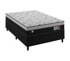 Cama Base Box Casal com Colchão Molas Ensacadas Alfa 59x138x188 - Plumatex