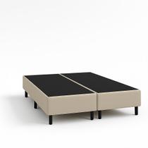 Cama Base Box King em Veludo Premium Design Moderno Luxo
