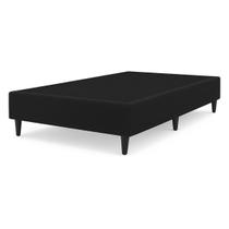 Cama Base Box Solteiro em Veludo Premium Design Moderno Luxo Cama Base Box Solteiro em Veludo Premium Design Moderno Luxo