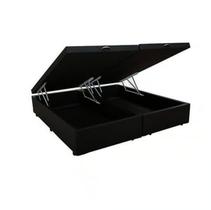 Cama Baú Casal Bipartido 138x188 Box Blindado Base Em material sintético Cama Baú Casal Bipartido 138x188 Box Blindado Base Em material sintético
