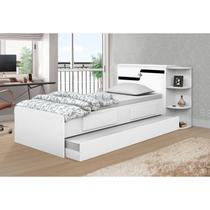 Cama Baú Hortência com Auxiliar Cama Baú Hortência com Auxiliar