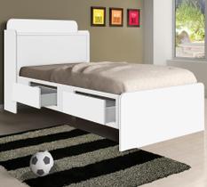 Cama Bau Quarto Tamires Solteiro 90cm