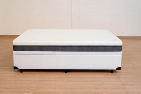 Cama Baú Queen Size Bipartida Serenelife - Corano Branco