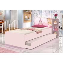 Cama Baú Solteiro com Cama Auxiliar Liz Cama Baú Solteiro com Cama Auxiliar Liz