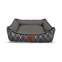 Cama Baw Waw Amor de Conforto Grafite para Cães e Gatos - Tamanho M Cama Baw Waw Amor de Conforto Grafite para Cães e Gatos - Tamanho M