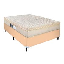 Cama Bege Arezzo Casal Molas Ensacadas Portobel Cama Bege Arezzo Casal Molas Ensacadas Portobel