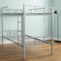 Cama Beliche em Aço Quarto Solteiro Estrutura De Ferro Itagold
