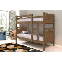 Cama Beliche Fênix Jaspe Versátil Castanho