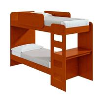 Cama Beliche Olga Escrivaninha com Led Frassino Cama Beliche Olga Escrivaninha com Led Frassino