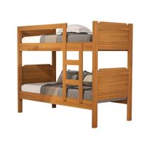 Cama beliche solteiro casal com grade Star Basoto Brasil
