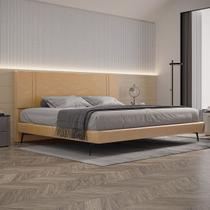 Cama Bi Partida Slim King Size com Cabeceira em material ecológico PU - Skybox Cama Bi Partida Slim King Size com Cabeceira em material ecológico PU - Skybox