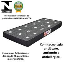 Cama Bibox Bicama Cama Auxiliar 2 Colchão D20 Laís Reforçada