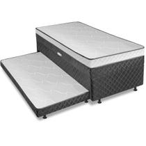 Cama Bibox com Baú Solteiro Ortopédica com Cama Auxiliar Conjugada 88x188x51cm Gabi Cama Bibox com Baú Solteiro Ortopédica com Cama Auxiliar Conjugada 88x188x51cm Gabi