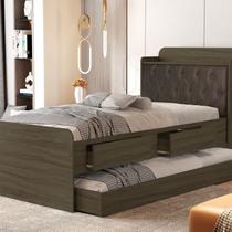 Cama Bibox com Captonê Tamires