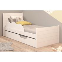 Cama Bibox de Solteiro Cimol Elza Branco