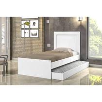 Cama bibox luara branco com cama auxiliar Cama bibox luara branco com cama auxiliar
