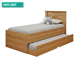 Cama Bibox Solteiro 100% MDF Bianca Cimol