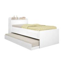 Cama Bibox Solteiro Corina Branco