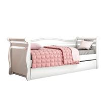 Cama Bicama Infantil Cristal Cor Branco Neve Tcil