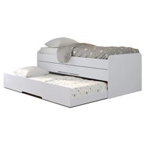 Cama Bicama Quarto Solteiro Juliette com Auxiliar e Gavetas Cama Bicama Quarto Solteiro Juliette com Auxiliar e Gavetas