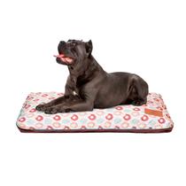 Cama Big Almofada para Cachorro Mabuu Pet Donuts Verde Tamanho G 100x125Cm