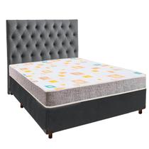 Cama + Blindado e Colchão D20 Casal - D20 Inducol Cama + Blindado e Colchão D20 Casal - D20 Inducol