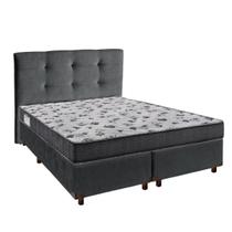 Cama + Blindado e Colchão D33 Casal - Iso100 Ortobom Cama + Blindado e Colchão D33 Casal - Iso100 Ortobom