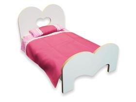 Cama Boneca Baby Alive Wow Lol Kit Jogo De Cama Estrado44x29