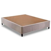 Cama Box Base Casal ClickBox Bordado White (138x188x28) - Herval