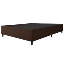 Cama Box Base Casal King 1,93m Suede Marsala Cama Box Base Casal King 1,93m Suede Marsala