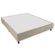 Cama Box Base Casal King 1,93m Suede Marsala Cama Box Base Casal King 1,93m Suede Marsala