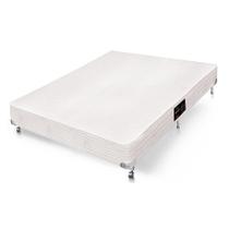 Cama Box Base Casal Kingdom Aloe Vera (138x188x23) - Castor Cama Box Base Casal Kingdom Aloe Vera (138x188x23) - Castor