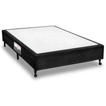 Cama Box Base Casal Poli Tecido Black (138x188x23) - Castor Cama Box Base Casal Poli Tecido Black (138x188x23) - Castor