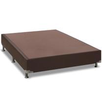 Cama Box Base Casal Universal Courano Brown (138x188x30) - Ortobom