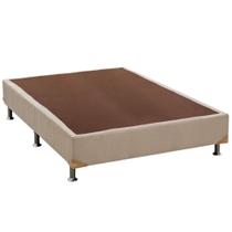 Cama Box Base Casal Universal Suede Clean (138x188x30) - Ortobom