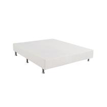 Cama Box Base King Light Tecido White (186x198x24) - Ortobom