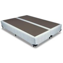 Cama Box Base King Universal Tecido White (193x203x25) - Probel Cama Box Base King Universal Tecido White (193x203x25) - Probel